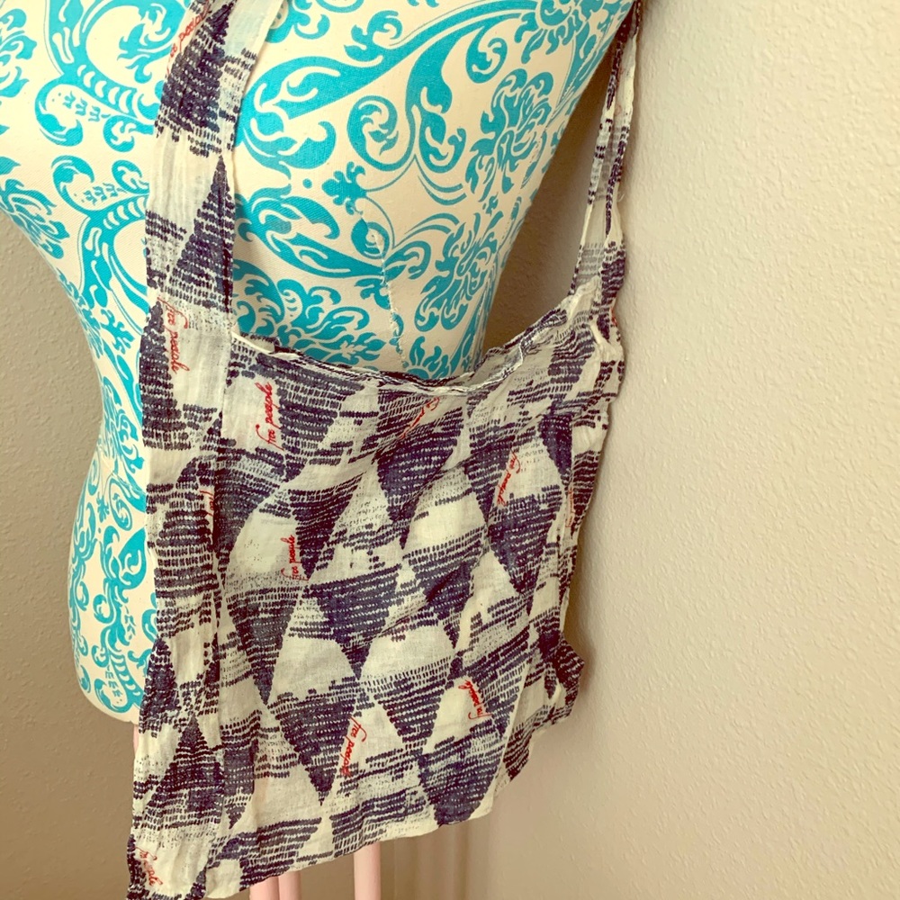 Free people thin material tote